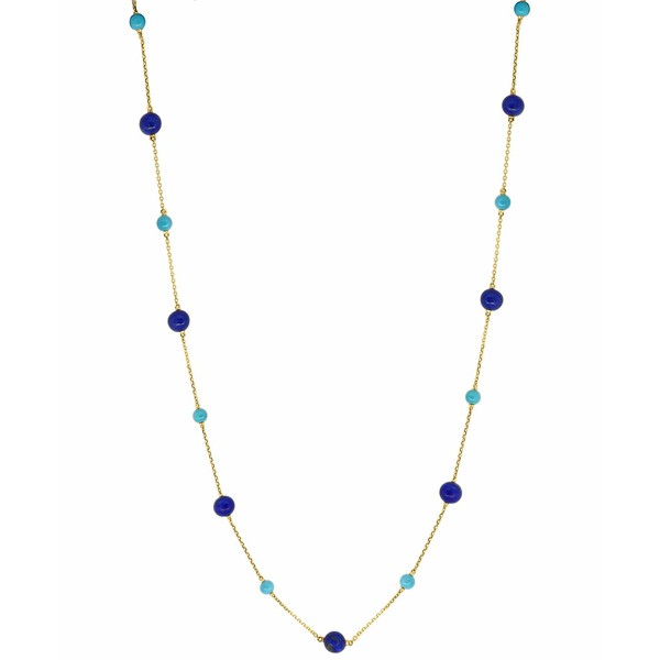 エフィー コレクション レディース ネックレス・チョーカー・ペンダントトップ アクセサリー EFFY® Lapis Lazuli & Turquoise 22" St