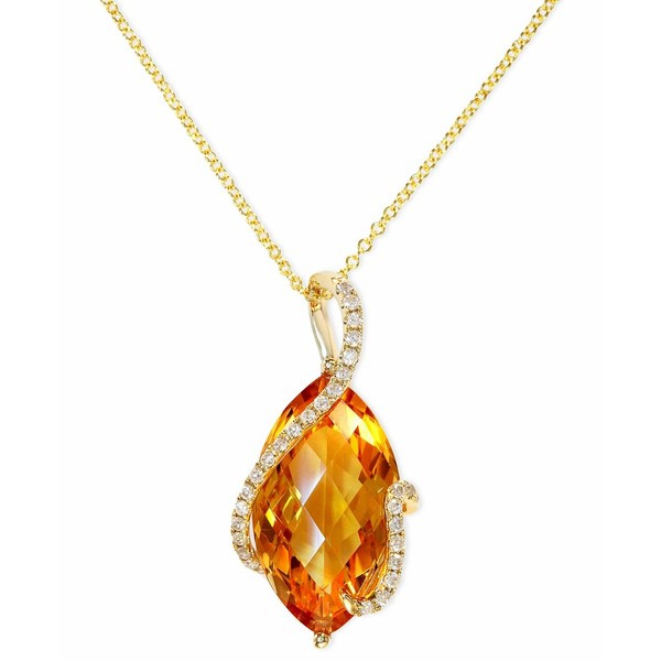 エフィー コレクション レディース ネックレス・チョーカー・ペンダントトップ アクセサリー Sunset by EFFY® Citrine (8-1/2 ct. t.