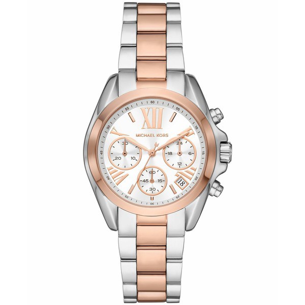 マイケルコース レディース 腕時計 アクセサリー Women's Bradshaw Chronograph Two-Tone Stainless Steel Bracelet Watch 36mm Two-Tone