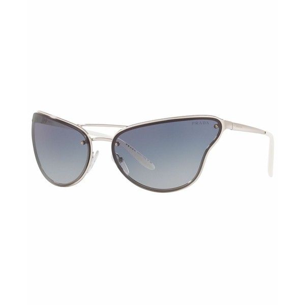 プラダ レディース サングラス＆アイウェア アクセサリー Women's Sunglasses, PR 74VS SILVER/LIGHT GREY GRADIENT BLUE