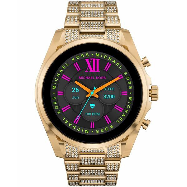 マイケルコース レディース 腕時計 アクセサリー Access Unisex Gen 6 Bradshaw Smartwatch: Gold-Tone Case with Stainless Steel Brace