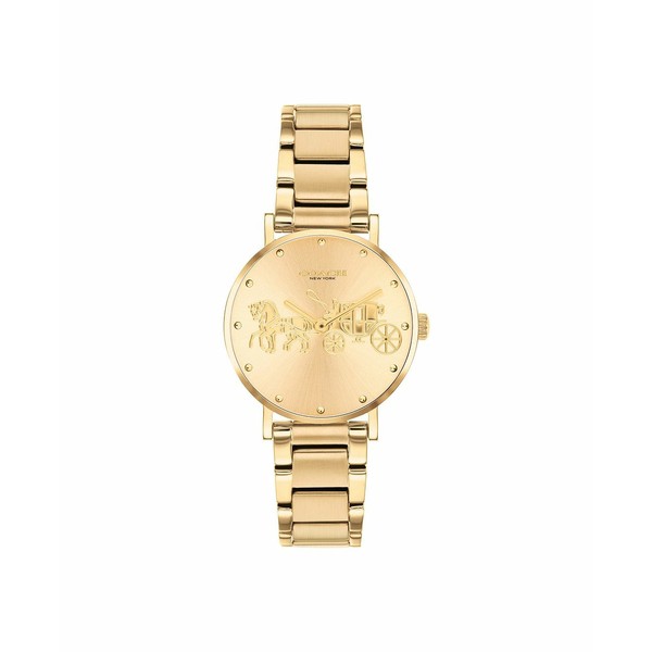 コーチ レディース 腕時計 アクセサリー Women's Perry Gold-Tone Bracelet Watch 28mm Gold-Tone