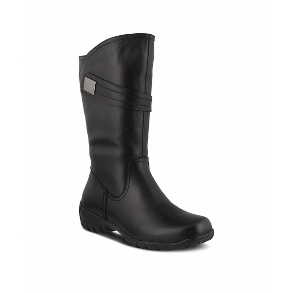 スプリングステップ レディース ブーツ＆レインブーツ シューズ Women's Bismarck Pull-on Boots Black