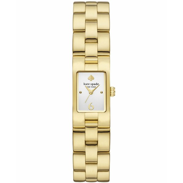 ケイト スペード レディース 腕時計 アクセサリー Women's Brookville Gold-Tone Stainless Steel Bracelet Watch, 16mm Gold-tone