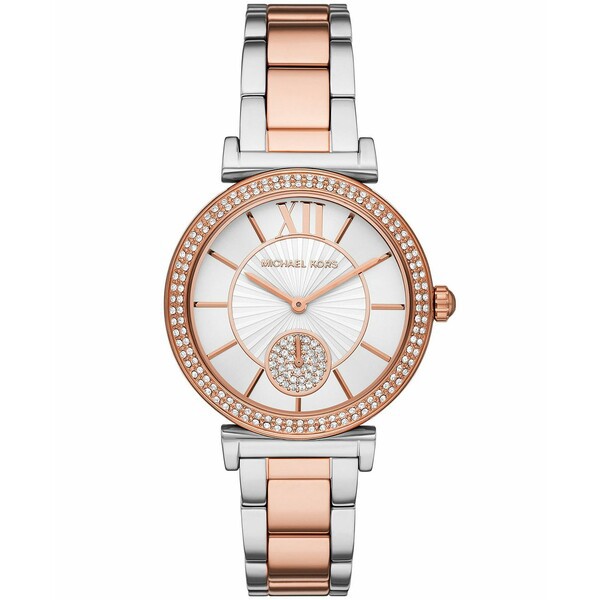 マイケルコース レディース 腕時計 アクセサリー Women's Abbey Two-Tone Stainless Steel Bracelet Watch 36mm Two-tone