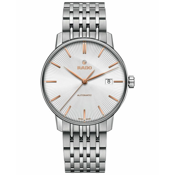 ラド メンズ 腕時計 アクセサリー Men's Swiss Automatic Coupole Classic Stainless Steel Bracelet Watch 37.7mm No Color