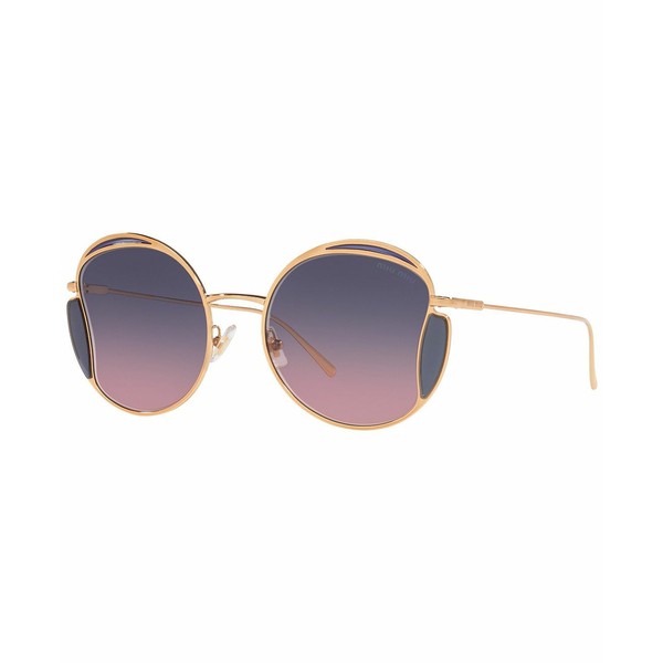 ミュウミュウ レディース サングラス＆アイウェア アクセサリー Women's Sunglasses, MU 56XS 54 Brass