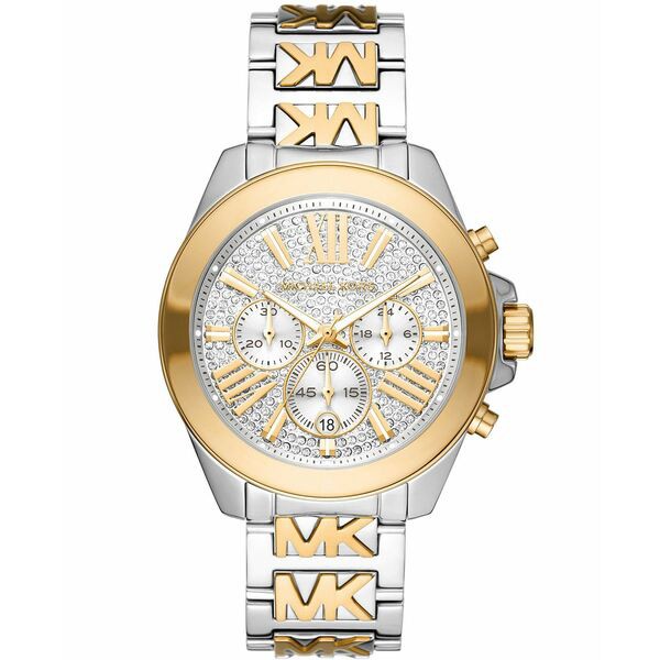 マイケルコース レディース 腕時計 アクセサリー Women's Wren Chronograph Two-Tone Stainless Steel Bracelet Watch 42mm Two Tone