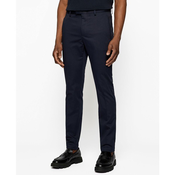 ヒューゴボス メンズ カジュアルパンツ ボトムス BOSS Men's Slim-Fit Pants Dark Blue