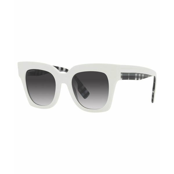 バーバリー レディース サングラス＆アイウェア アクセサリー Women's Sunglasses, BE4364 KITTY 49 White