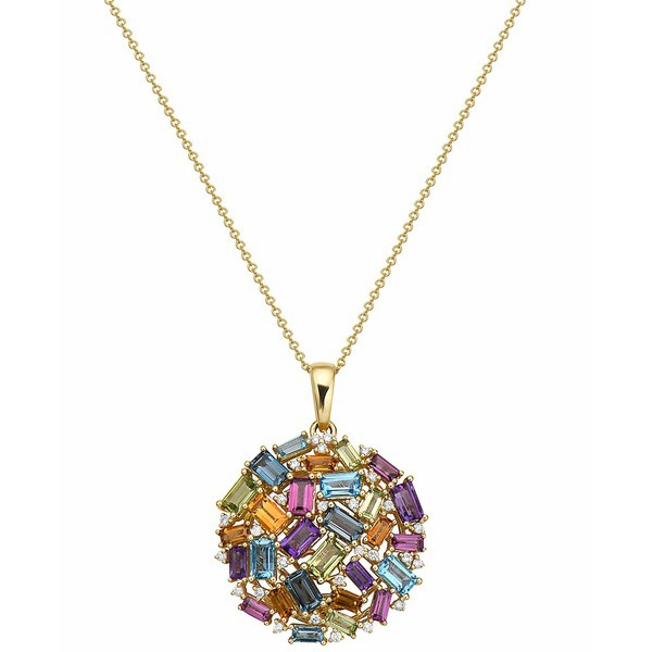 エフィー コレクション レディース ネックレス・チョーカー・ペンダントトップ アクセサリー EFFY® Multi-Gemstone (5-3/8 ct. t.w.)