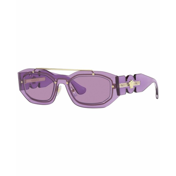 ヴェルサーチ レディース サングラス＆アイウェア アクセサリー Unisex Sunglasses, Biggie 51 Violet