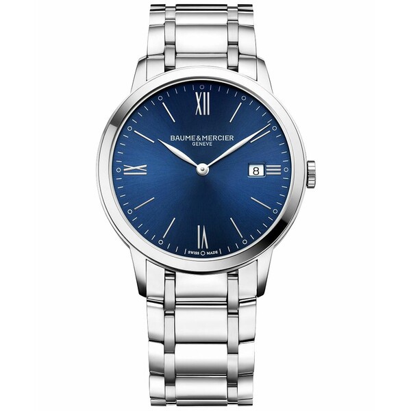 ボーム＆メルシエ メンズ 腕時計 アクセサリー Men's Swiss Classima Stainless Steel Bracelet Watch 40mm M0A10382 Silver