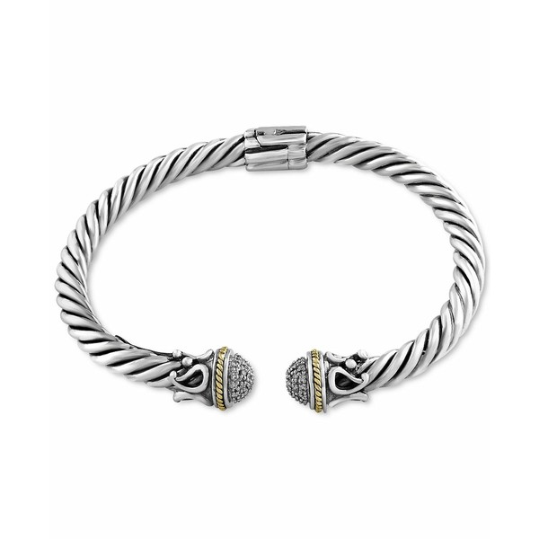 エフィー コレクション レディース ブレスレット・バングル・アンクレット アクセサリー EFFY® Diamond Cable Cuff Bangle Bracelet