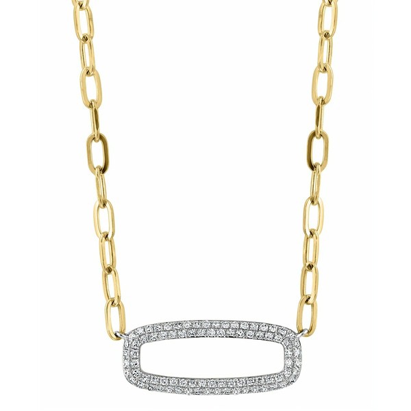 エフィー コレクション レディース ネックレス・チョーカー・ペンダントトップ アクセサリー EFFY® Diamond Pavé Open Link 1