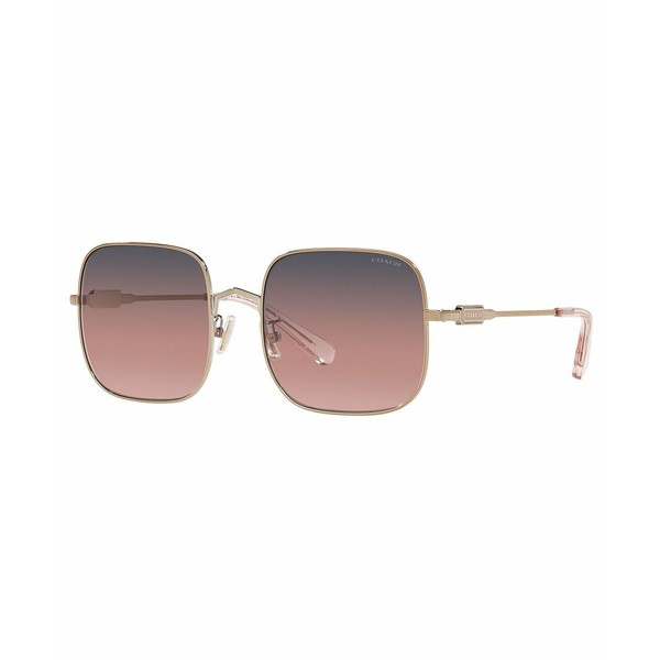 コーチ レディース サングラス＆アイウェア アクセサリー Women's Sunglasses, HC7120 55 L1169 ROSE GOLD/NAVY PINK PEACH GRADIENT