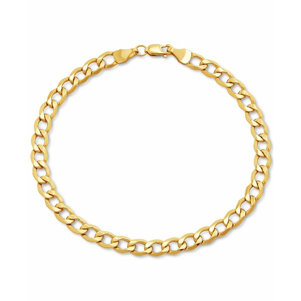 イタリアン ゴールド レディース ブレスレット・バングル・アンクレット アクセサリー Cuban Link Chain Bracelet in 10k Gold Gold