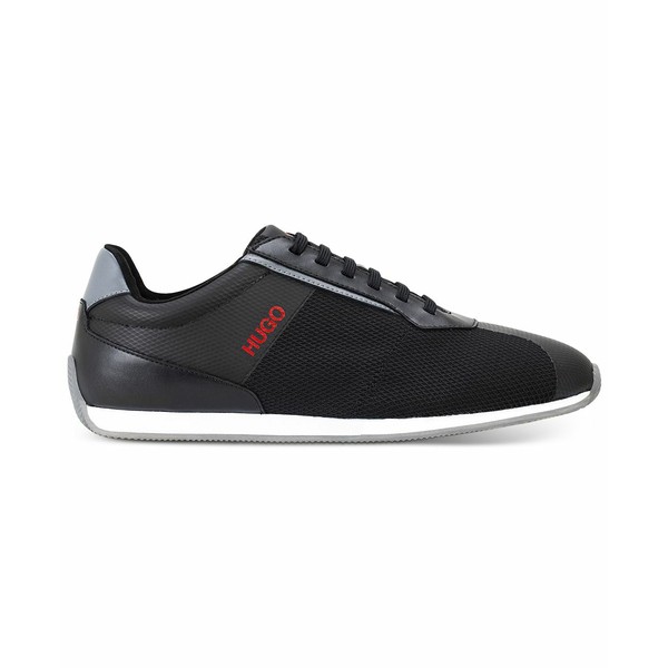 ヒューゴボス メンズ スニーカー シューズ HUGO Men's Cyden Low Profile Sneaker Black