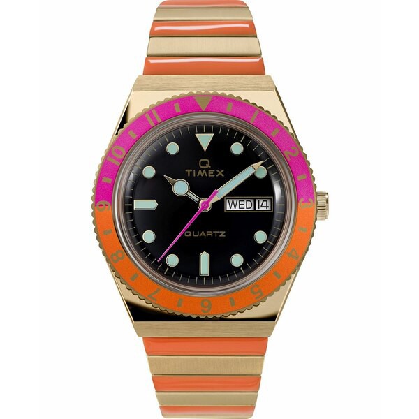 タイメックス レディース 腕時計 アクセサリー Women's Q Reissue Two-Tone Bracelet Watch 36mm Two-Tone