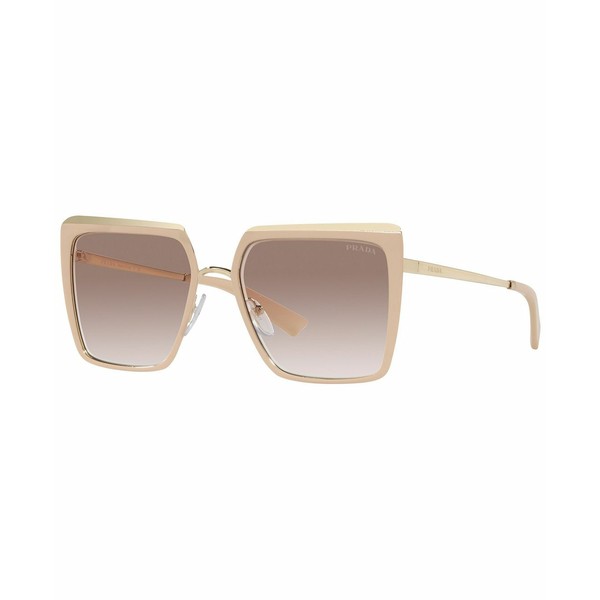 プラダ レディース サングラス＆アイウェア アクセサリー Women's Sunglasses, PR 58WS 57 Powder