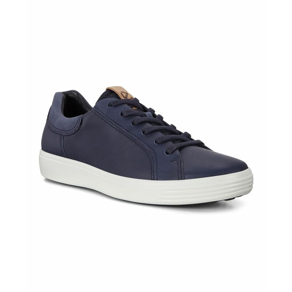 エコー メンズ スニーカー シューズ Men's Soft 7 Street Sneaker Marine/Navy