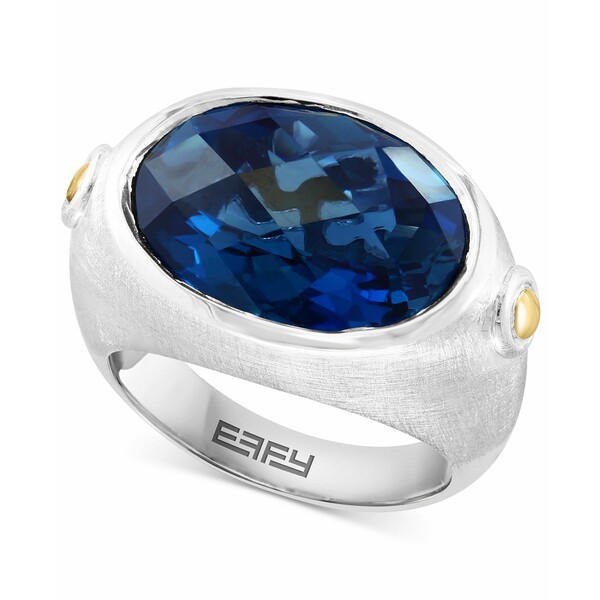 エフィー コレクション レディース リング アクセサリー EFFY® London Blue Topaz Statement Ring (12-1/3 ct. t.w.) in Sterling Si