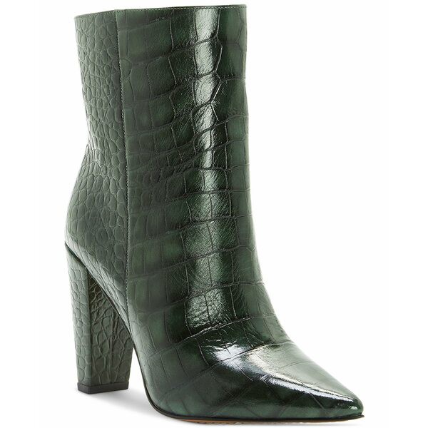 ヴィンスカムート レディース ブーツ＆レインブーツ シューズ Women's Membidi Cone-Heel Booties Deep Green