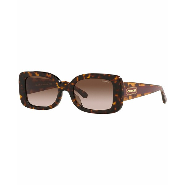 コーチ レディース サングラス＆アイウェア アクセサリー Women's Sunglasses, HC8336U C7988 51 Dark Tortoise