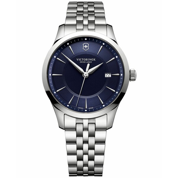 ビクトリノックス メンズ 腕時計 アクセサリー Men's Swiss Alliance Stainless Steel Bracelet Watch 40mm Blue