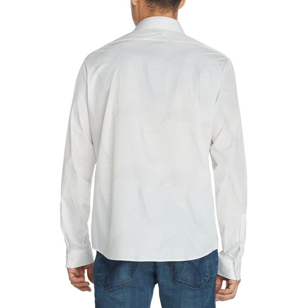 得価お得 カルバンクライン Slim-Fit Performance Untucked Gray Print Dress Shirt Gray Printの通販はau PAY マーケット - asty|商品ロットナンバー:496065504 メンズ シャツ トップス Men's お得豊富な