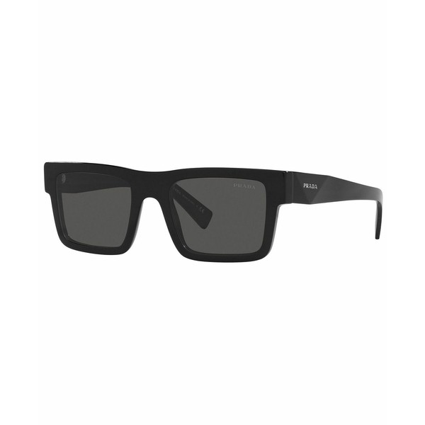 プラダ メンズ サングラス・アイウェア アクセサリー Men's Sunglasses, PR 19WS 52 BLACK/DARK GREY