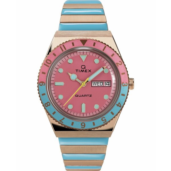 タイメックス レディース 腕時計 アクセサリー Women's Q Reissue Two-Tone Bracelet Watch 36mm Two-Tone