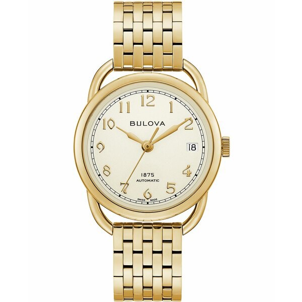 ブロバ レディース 腕時計 アクセサリー LIMITED EDITION Women's Swiss Automatic Joseph Bulova Gold-Tone Stainless Steel Bracelet W