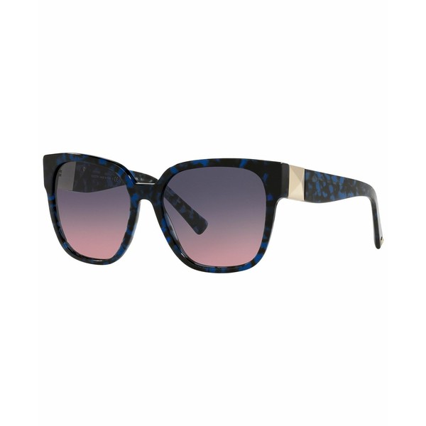 ヴァレンティノ レディース サングラス＆アイウェア アクセサリー Women's Sunglasses, VA4111 55 Blue Havana