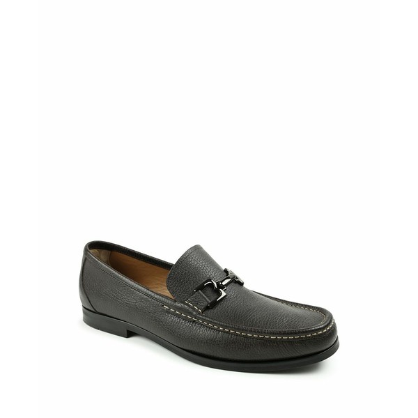 ブルーノマグリ メンズ スリッポン・ローファー シューズ Men's Enrico Bit Loafers Dark Brown Tumb Calf