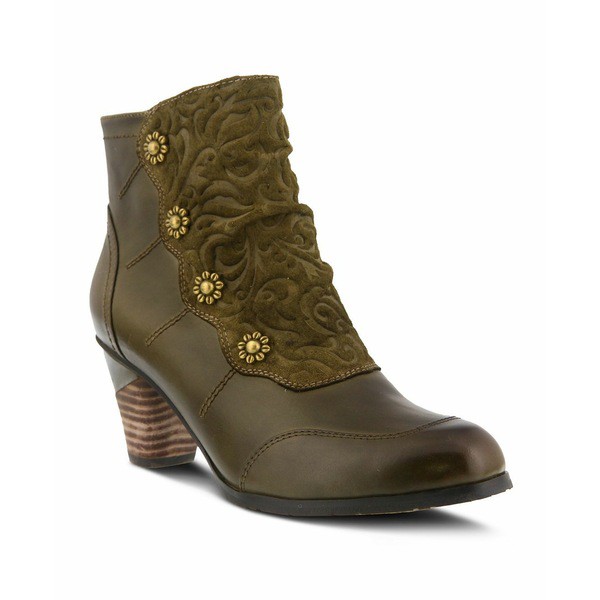 ラリティステ レディース ブーツ＆レインブーツ シューズ Women's Belgard Zipper Shooties Olive Green