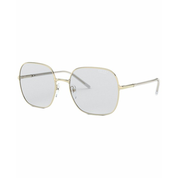 プラダ レディース サングラス＆アイウェア アクセサリー Women's Sunglasses, 0PR 67XS PALE GOLD/PHOTO GREY