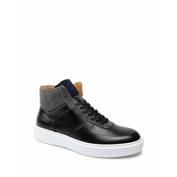 ブルーノマグリ メンズ スニーカー シューズ Men's Festa Court Sneakers Black, Gray