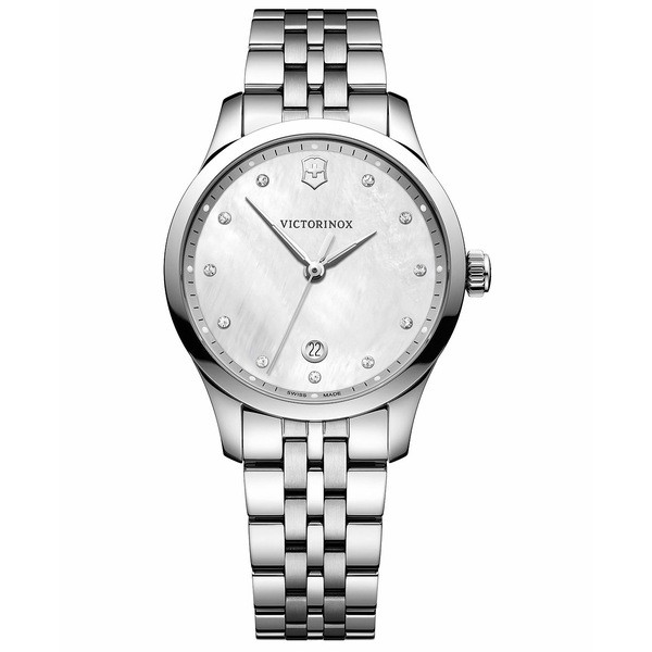 ビクトリノックス レディース 腕時計 アクセサリー Women's Swiss Alliance Stainless Steel Bracelet Watch 35mm Silver