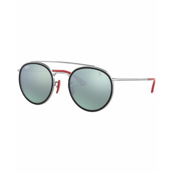 レイバン メンズ サングラス・アイウェア アクセサリー Sunglasses, RB3647M 51 SILVER/LIGHT GREEN MIRROR SILVER