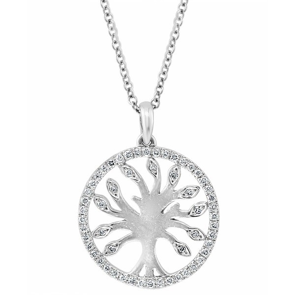 エフィー コレクション レディース ネックレス・チョーカー・ペンダントトップ アクセサリー EFFY® Diamond Tree 18" Pendant Neckla