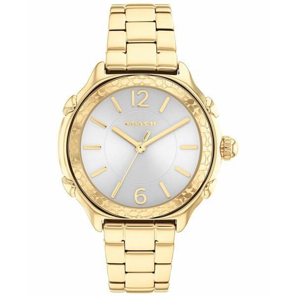 コーチ レディース 腕時計 アクセサリー Women's Suzie Gold-Tone Bracelet Watch 36mm Gold