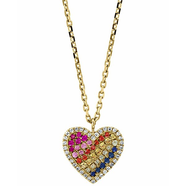 エフィー コレクション レディース ネックレス・チョーカー・ペンダントトップ アクセサリー EFFY® Multi-Sapphire (1/2 ct. t.w.) &