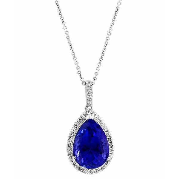 エフィー コレクション レディース ネックレス・チョーカー・ペンダントトップ アクセサリー EFFY® Tanzanite (6 ct. t.w.) & Diamon