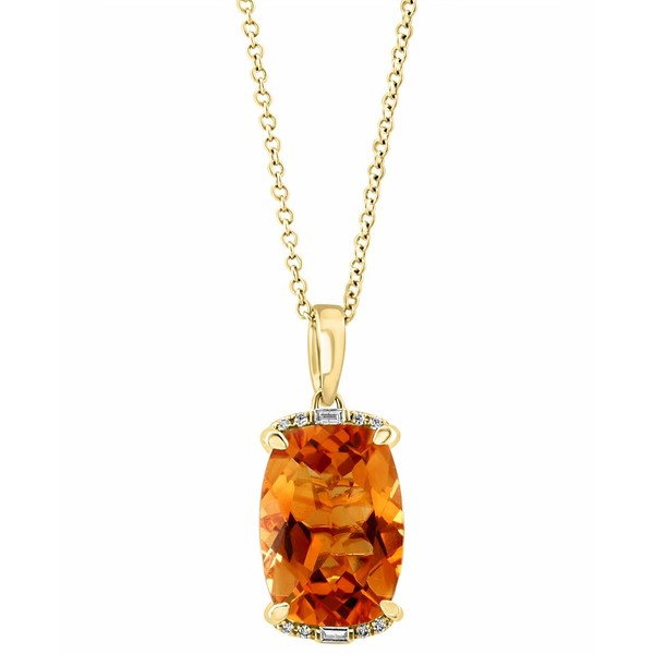 エフィー コレクション レディース ネックレス・チョーカー・ペンダントトップ アクセサリー EFFY® Citrine (5-3/4 ct. t.w.) & Diam