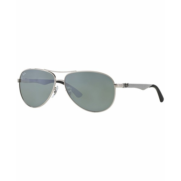 レイバン メンズ サングラス・アイウェア アクセサリー Sunglasses, RB8313 SILVER/SILVER