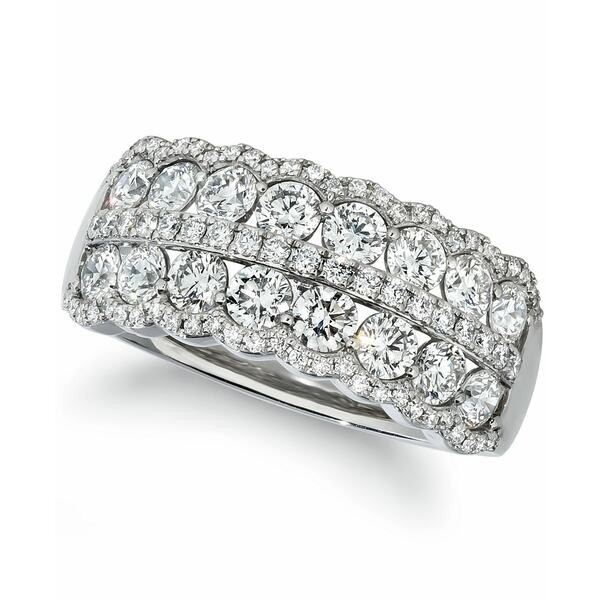 ルヴァン レディース リング アクセサリー Vanilla Diamond Statement Ring (1-5/8 ct. t.w.) in Platinum Platinum