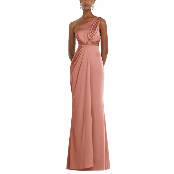 ドレッシーコレクション レディース ワンピース トップス One-Shoulder Gown Desert Rose