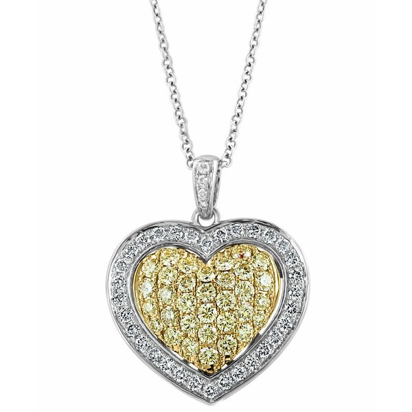 エフィー コレクション レディース ネックレス・チョーカー・ペンダントトップ アクセサリー EFFY® Yellow Diamond (3/4 ct. t.w.) &