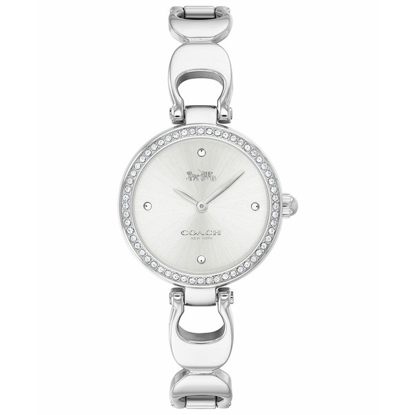 コーチ レディース 腕時計 アクセサリー Women's Park Stainless Steel Bracelet Watch 26mm Silver